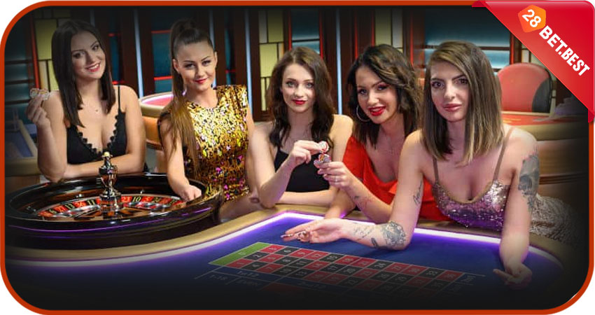 Các Trò Chơi Hấp Dẫn Trong Live Casino 28Bet Cùng Girl Xinh