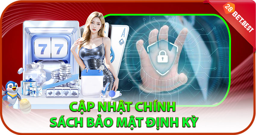 Cập nhật chính sách bảo mật định kỳ