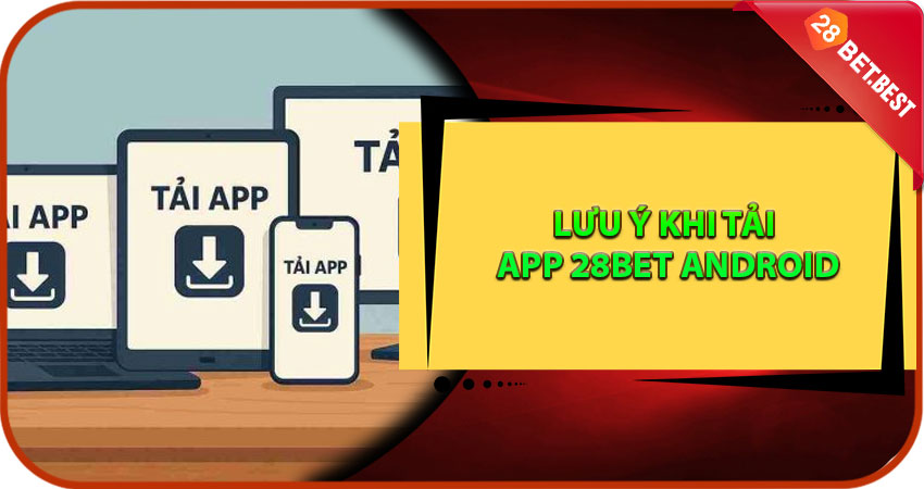 Lưu Ý Khi Tải App 28Bet Android