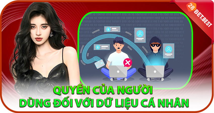 Quyền của người dùng đối với dữ liệu cá nhân